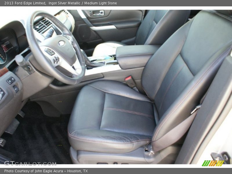 Ingot Silver Metallic / Medium Light Stone 2013 Ford Edge Limited