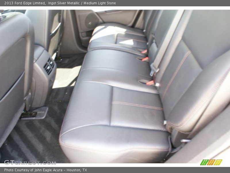 Ingot Silver Metallic / Medium Light Stone 2013 Ford Edge Limited