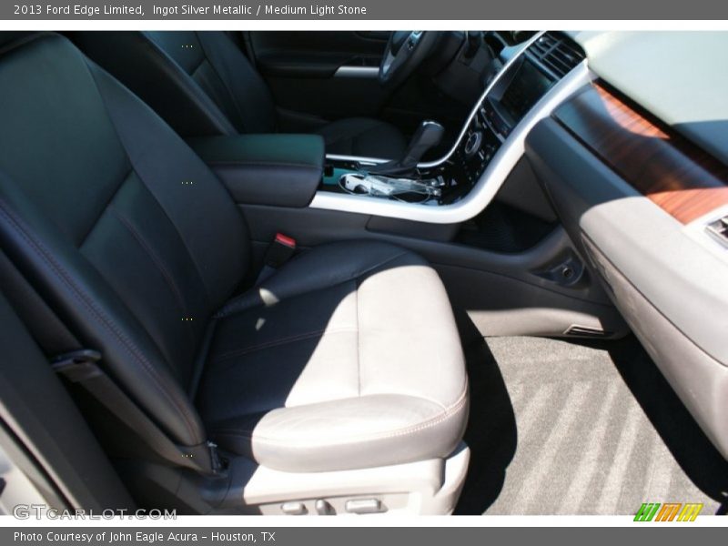 Ingot Silver Metallic / Medium Light Stone 2013 Ford Edge Limited