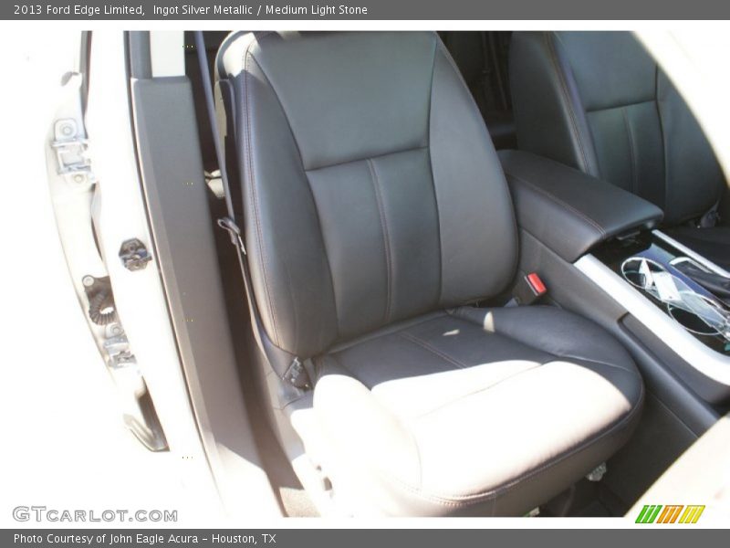 Ingot Silver Metallic / Medium Light Stone 2013 Ford Edge Limited