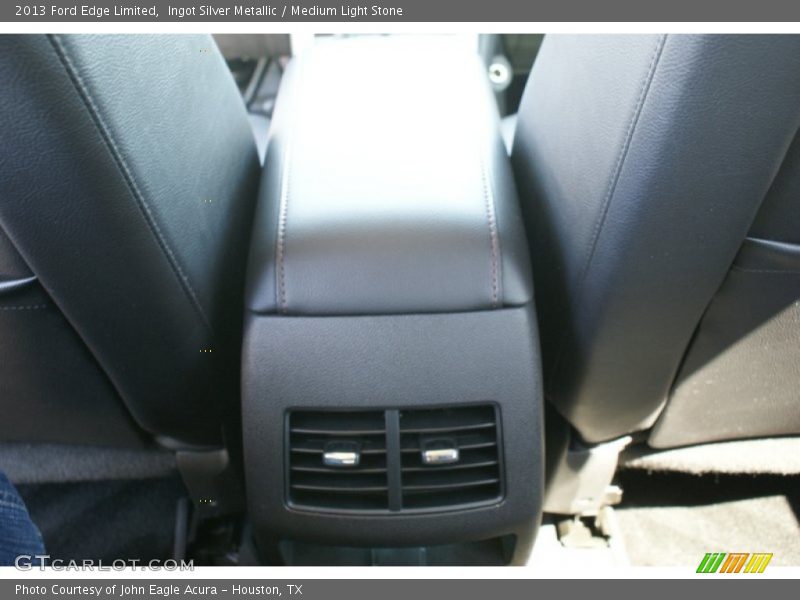 Ingot Silver Metallic / Medium Light Stone 2013 Ford Edge Limited