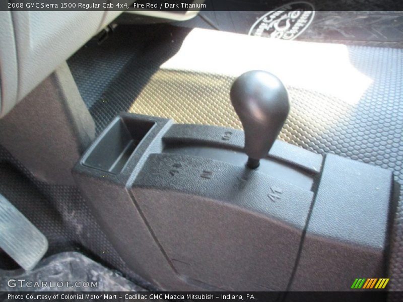 Fire Red / Dark Titanium 2008 GMC Sierra 1500 Regular Cab 4x4