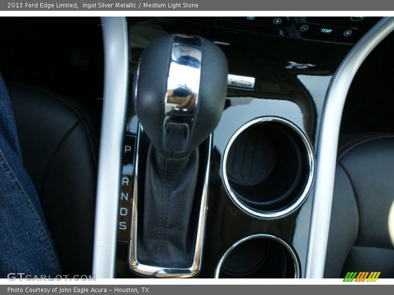 Ingot Silver Metallic / Medium Light Stone 2013 Ford Edge Limited