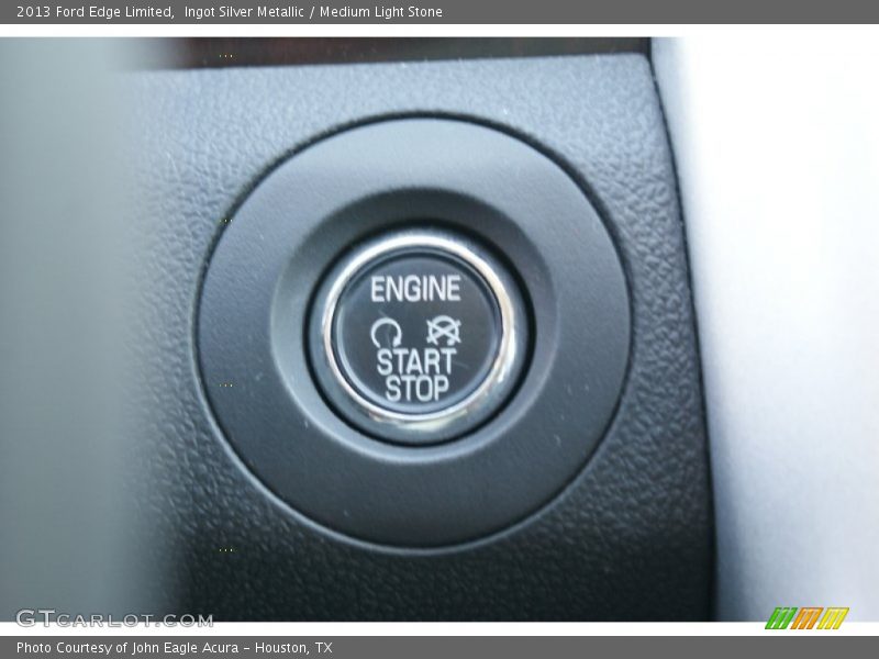Ingot Silver Metallic / Medium Light Stone 2013 Ford Edge Limited
