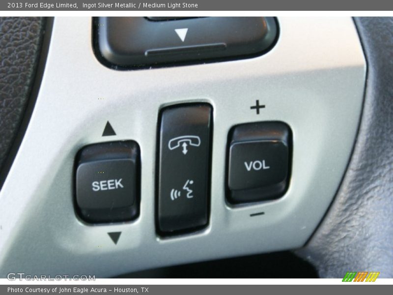 Ingot Silver Metallic / Medium Light Stone 2013 Ford Edge Limited