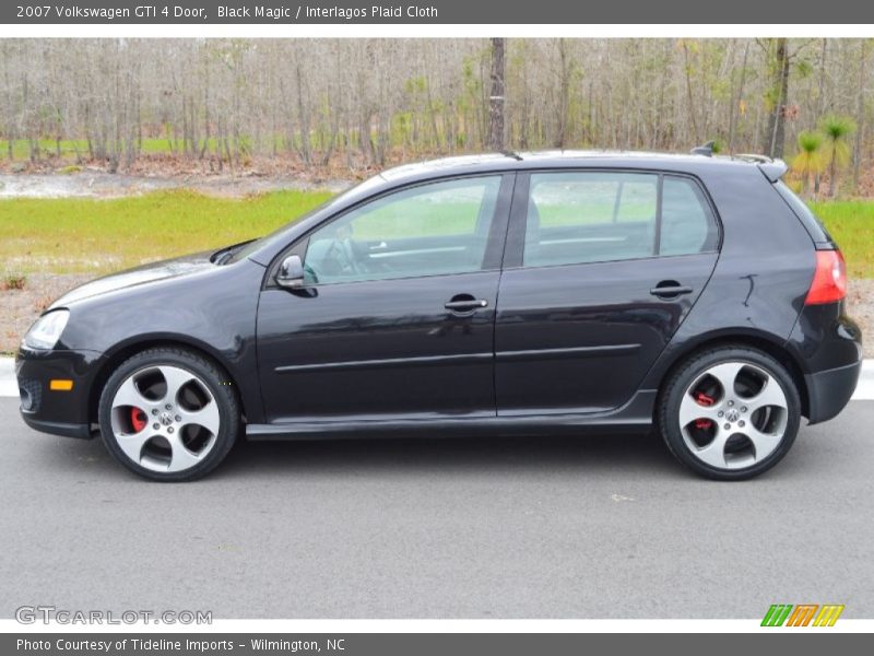 Black Magic / Interlagos Plaid Cloth 2007 Volkswagen GTI 4 Door