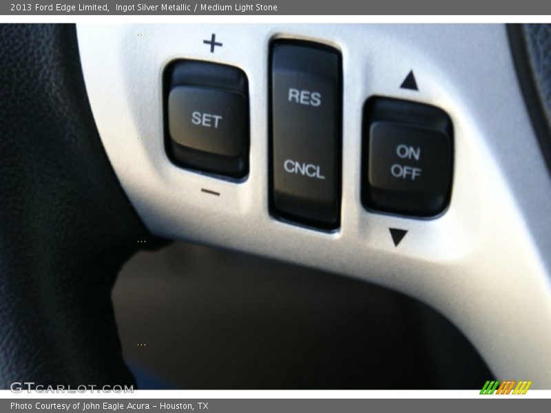 Ingot Silver Metallic / Medium Light Stone 2013 Ford Edge Limited