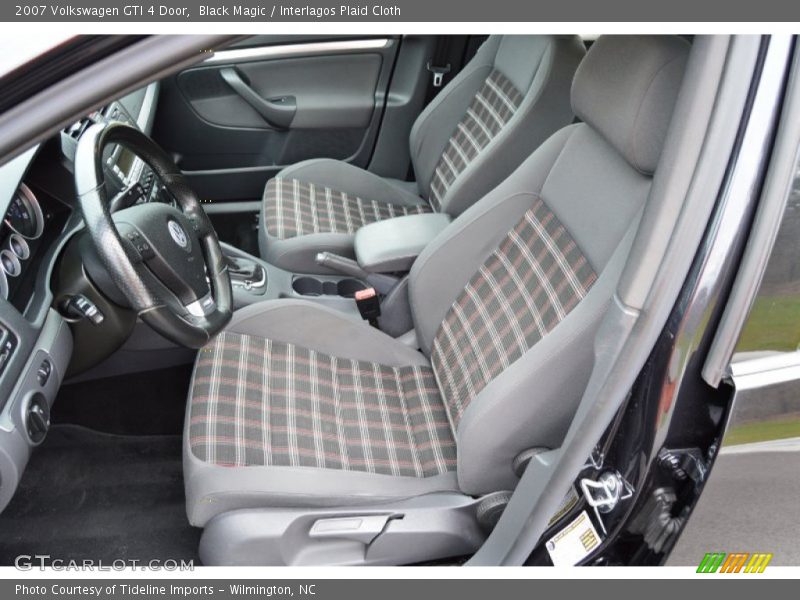  2007 GTI 4 Door Interlagos Plaid Cloth Interior