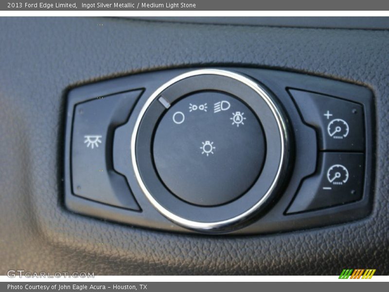 Ingot Silver Metallic / Medium Light Stone 2013 Ford Edge Limited