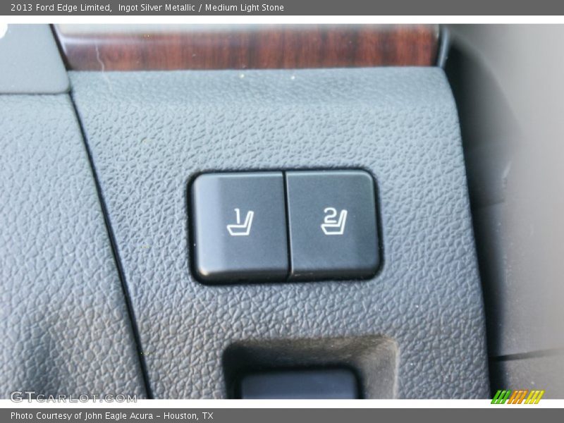 Ingot Silver Metallic / Medium Light Stone 2013 Ford Edge Limited