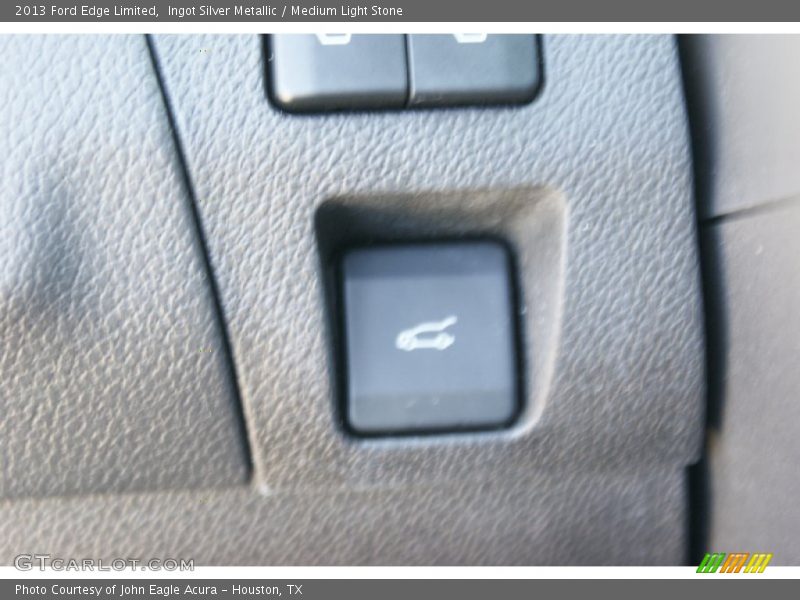 Ingot Silver Metallic / Medium Light Stone 2013 Ford Edge Limited
