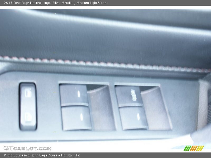 Ingot Silver Metallic / Medium Light Stone 2013 Ford Edge Limited
