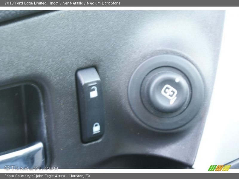 Ingot Silver Metallic / Medium Light Stone 2013 Ford Edge Limited