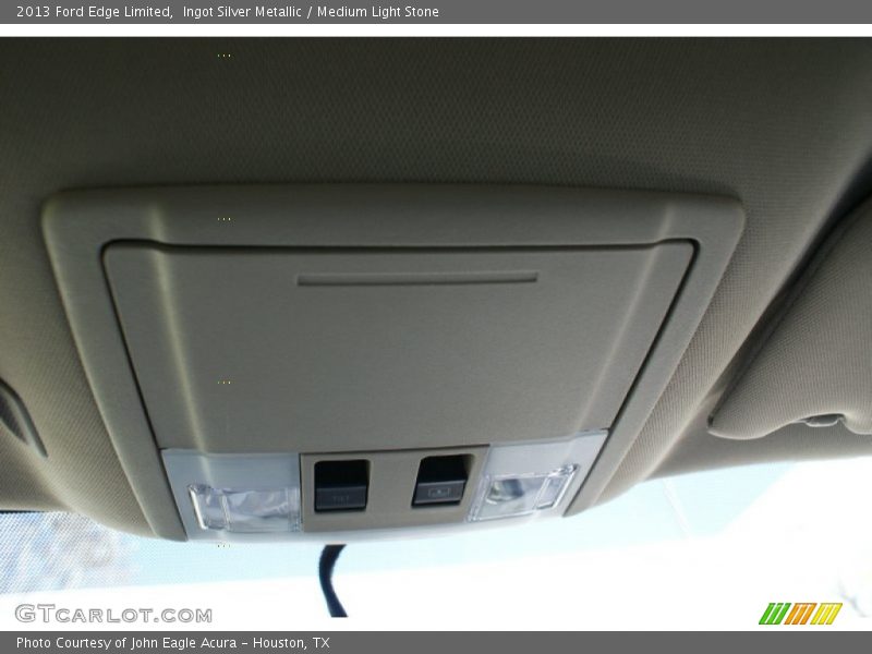 Ingot Silver Metallic / Medium Light Stone 2013 Ford Edge Limited