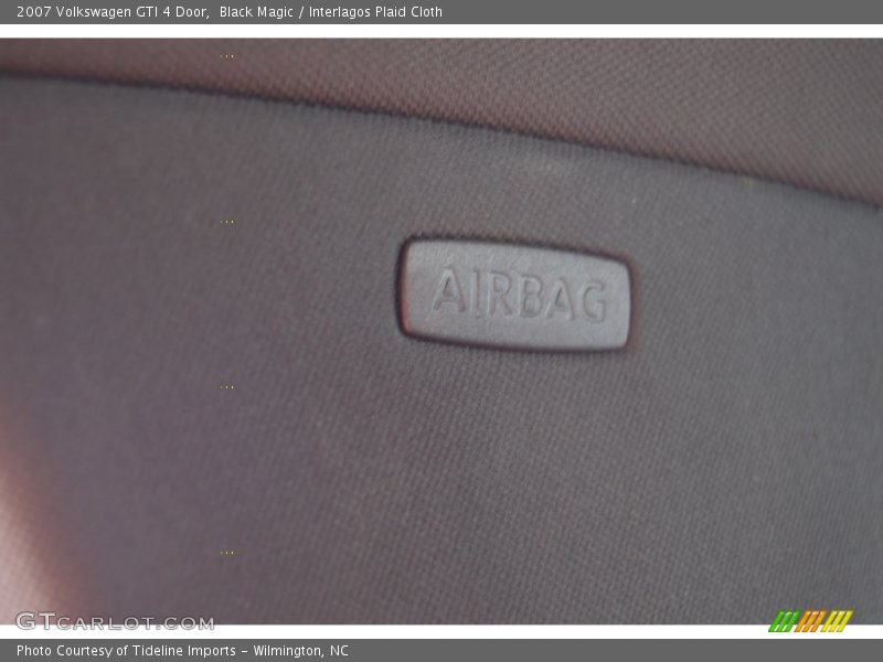 Black Magic / Interlagos Plaid Cloth 2007 Volkswagen GTI 4 Door