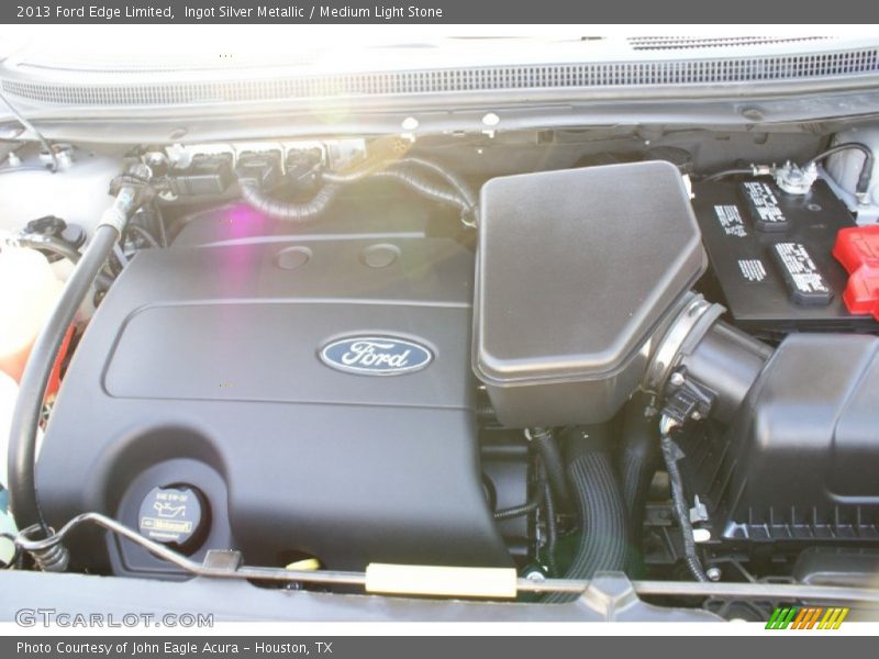 Ingot Silver Metallic / Medium Light Stone 2013 Ford Edge Limited