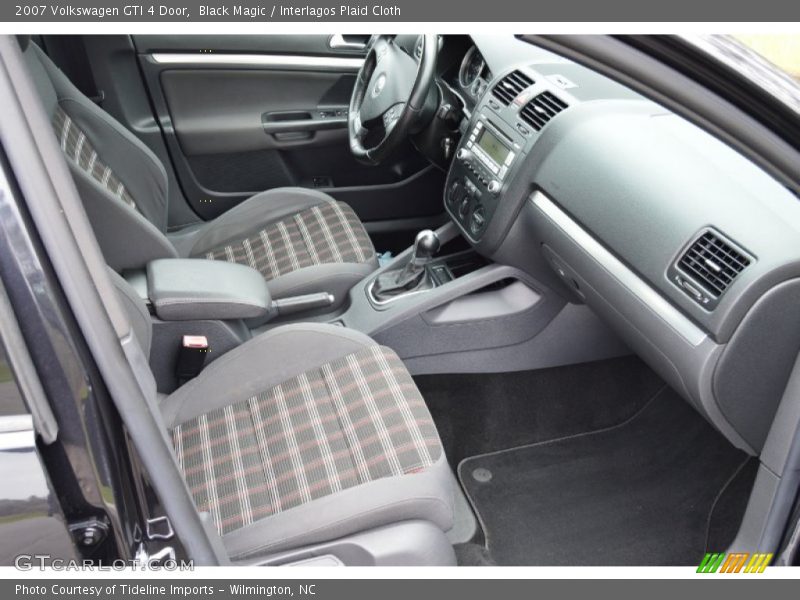 Black Magic / Interlagos Plaid Cloth 2007 Volkswagen GTI 4 Door