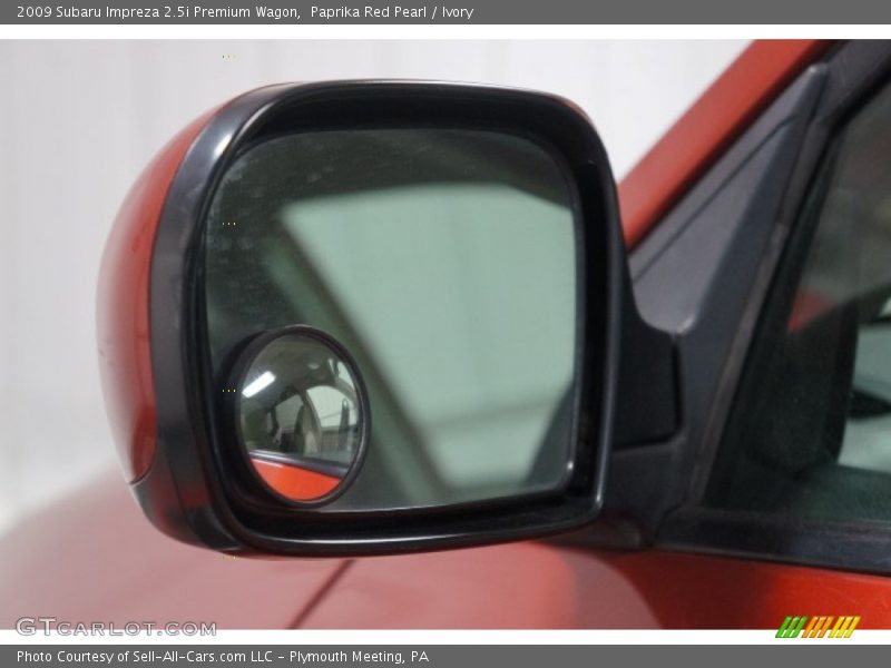 Paprika Red Pearl / Ivory 2009 Subaru Impreza 2.5i Premium Wagon