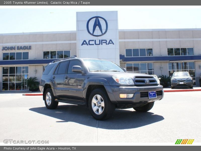 Galactic Gray Mica / Taupe 2005 Toyota 4Runner Limited