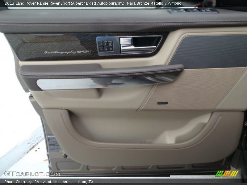 Nara Bronze Metallic / Almond 2013 Land Rover Range Rover Sport Supercharged Autobiography