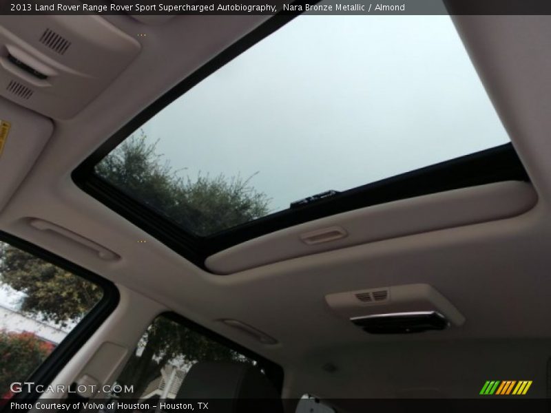 Nara Bronze Metallic / Almond 2013 Land Rover Range Rover Sport Supercharged Autobiography