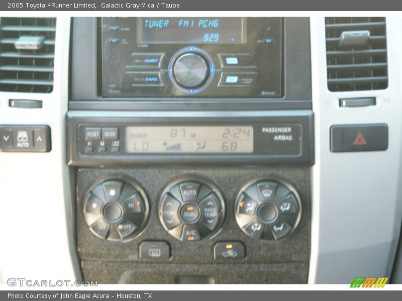 Galactic Gray Mica / Taupe 2005 Toyota 4Runner Limited