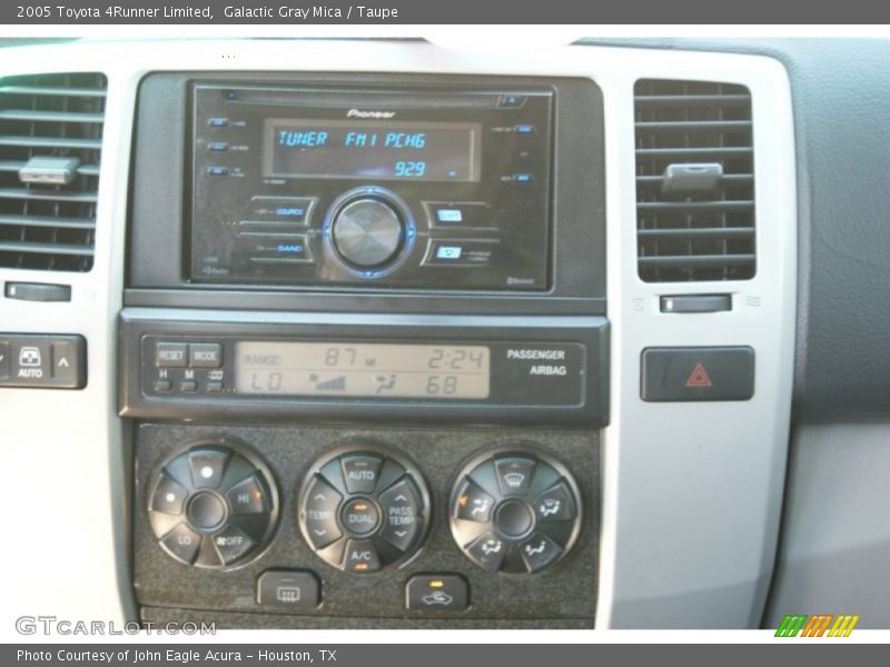Galactic Gray Mica / Taupe 2005 Toyota 4Runner Limited