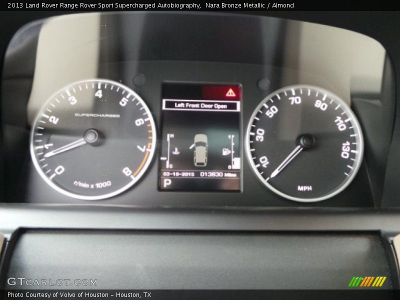 Nara Bronze Metallic / Almond 2013 Land Rover Range Rover Sport Supercharged Autobiography