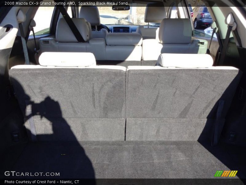 Sparkling Black Mica / Sand 2008 Mazda CX-9 Grand Touring AWD