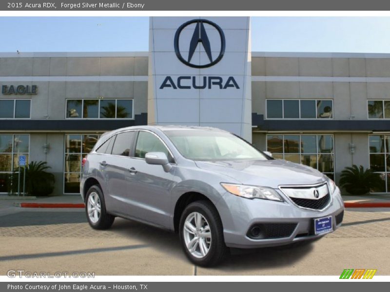 Forged Silver Metallic / Ebony 2015 Acura RDX