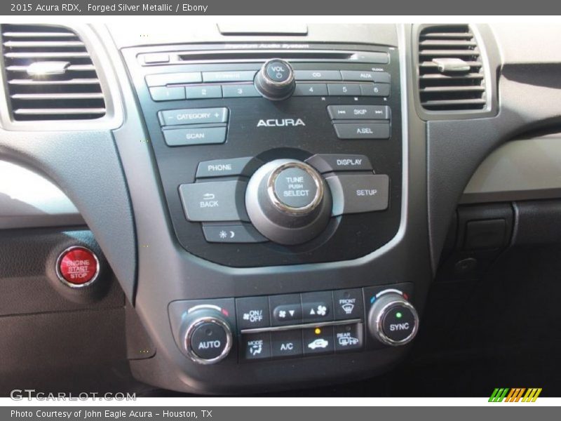 Forged Silver Metallic / Ebony 2015 Acura RDX