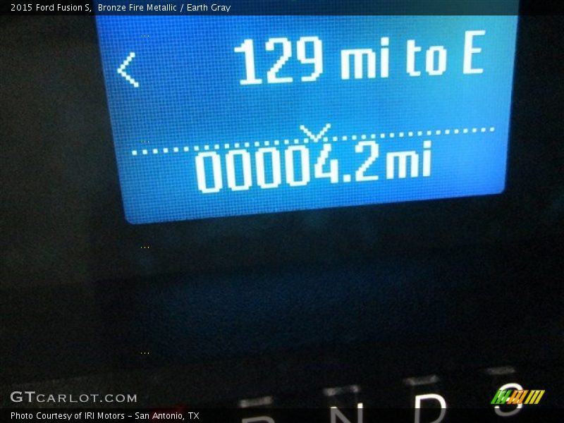 Bronze Fire Metallic / Earth Gray 2015 Ford Fusion S
