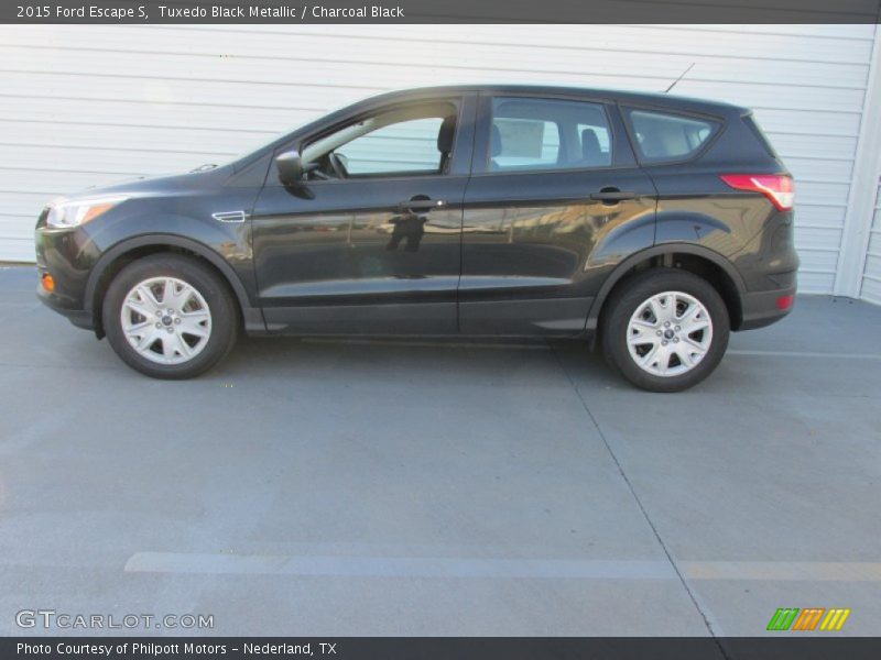 Tuxedo Black Metallic / Charcoal Black 2015 Ford Escape S