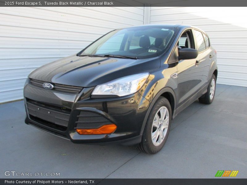 Tuxedo Black Metallic / Charcoal Black 2015 Ford Escape S
