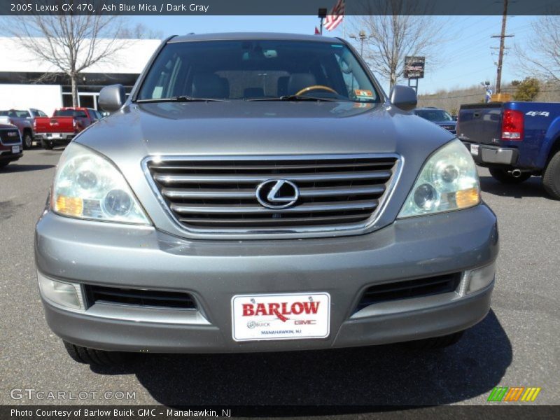 Ash Blue Mica / Dark Gray 2005 Lexus GX 470