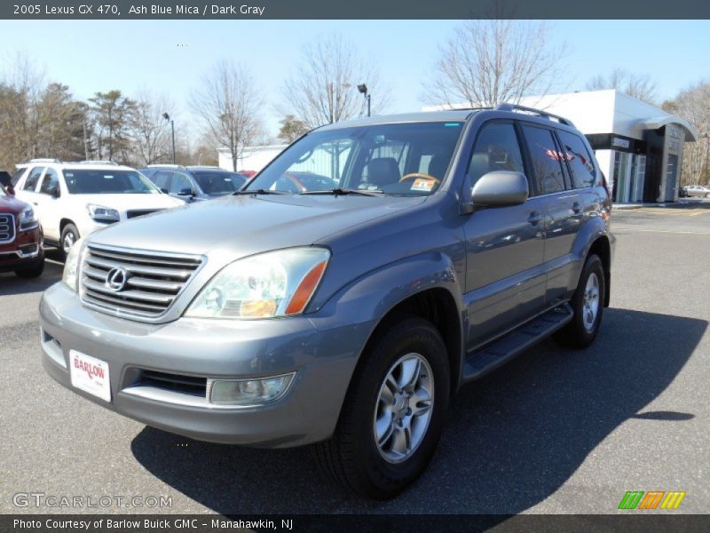 Ash Blue Mica / Dark Gray 2005 Lexus GX 470