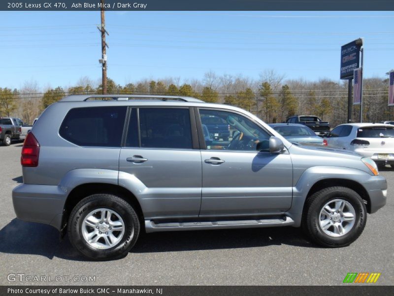 Ash Blue Mica / Dark Gray 2005 Lexus GX 470