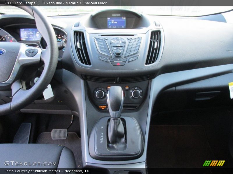 Tuxedo Black Metallic / Charcoal Black 2015 Ford Escape S