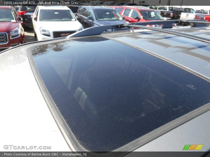 Ash Blue Mica / Dark Gray 2005 Lexus GX 470