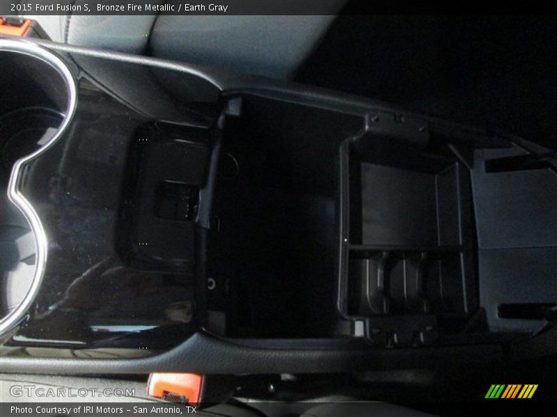 Bronze Fire Metallic / Earth Gray 2015 Ford Fusion S