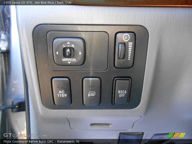 Ash Blue Mica / Dark Gray 2005 Lexus GX 470