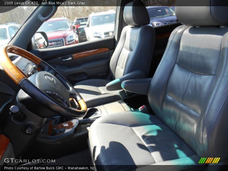 Ash Blue Mica / Dark Gray 2005 Lexus GX 470