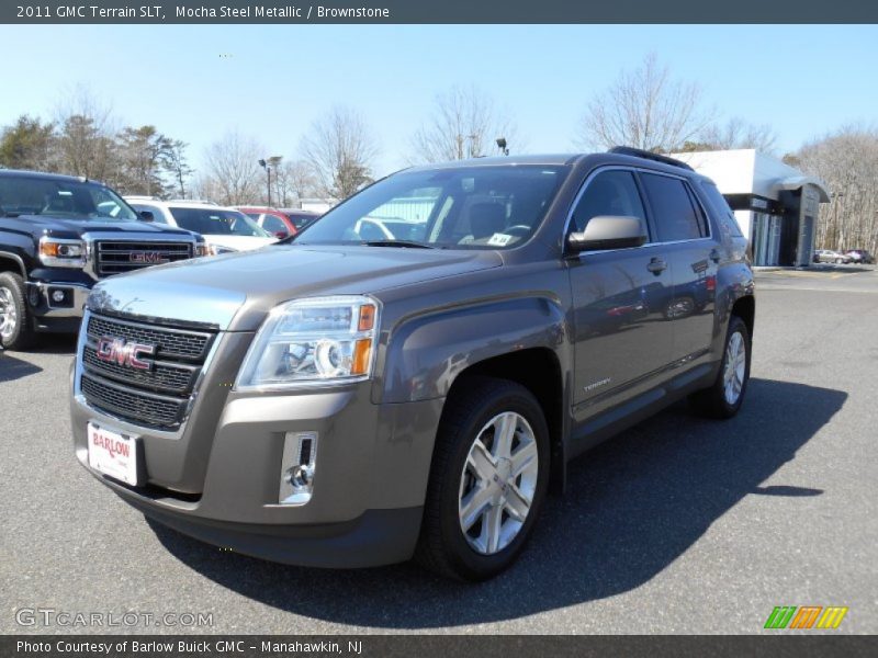 Mocha Steel Metallic / Brownstone 2011 GMC Terrain SLT