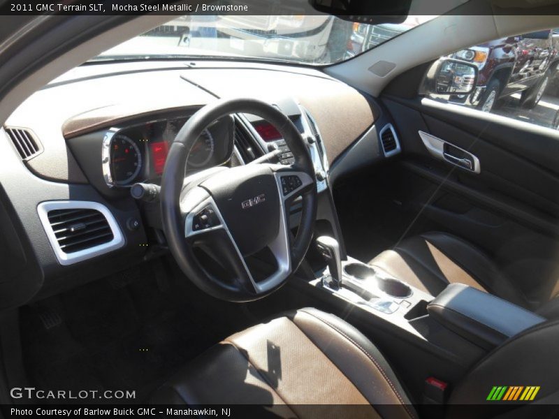 Mocha Steel Metallic / Brownstone 2011 GMC Terrain SLT