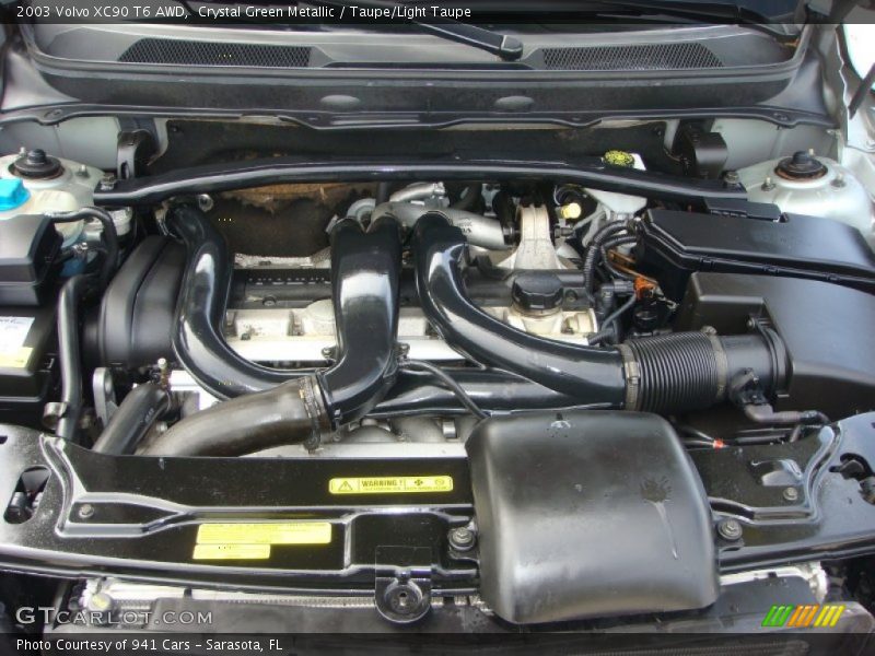  2003 XC90 T6 AWD Engine - 2.9 Liter Twin-Turbo DOHC 24-Valve Inline 6 Cylinder