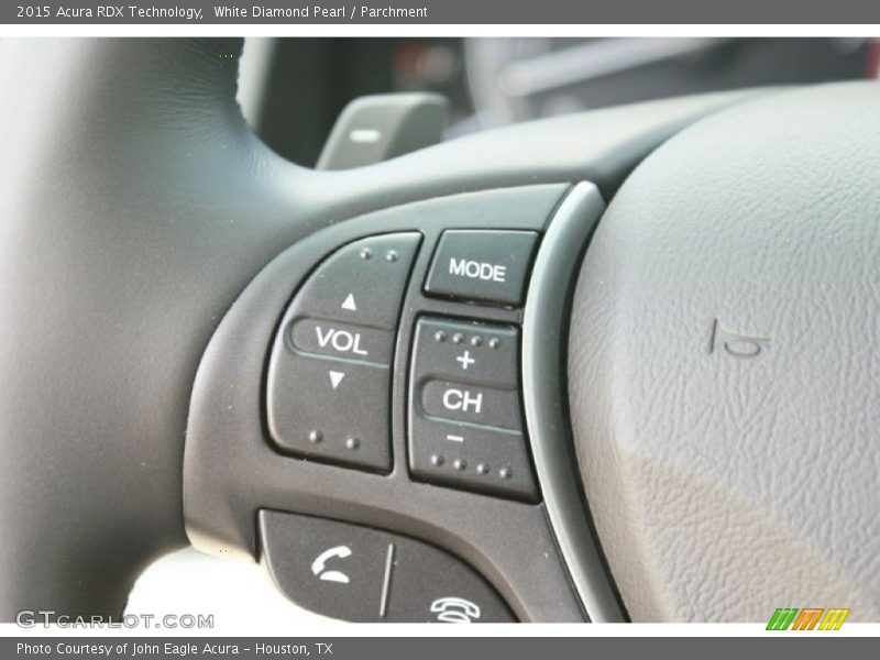 White Diamond Pearl / Parchment 2015 Acura RDX Technology