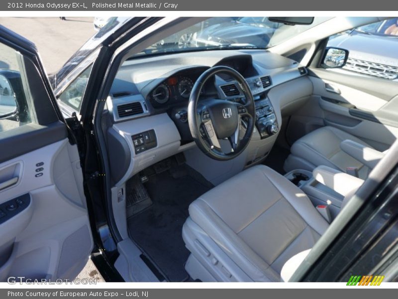 Polished Metal Metallic / Gray 2012 Honda Odyssey EX-L