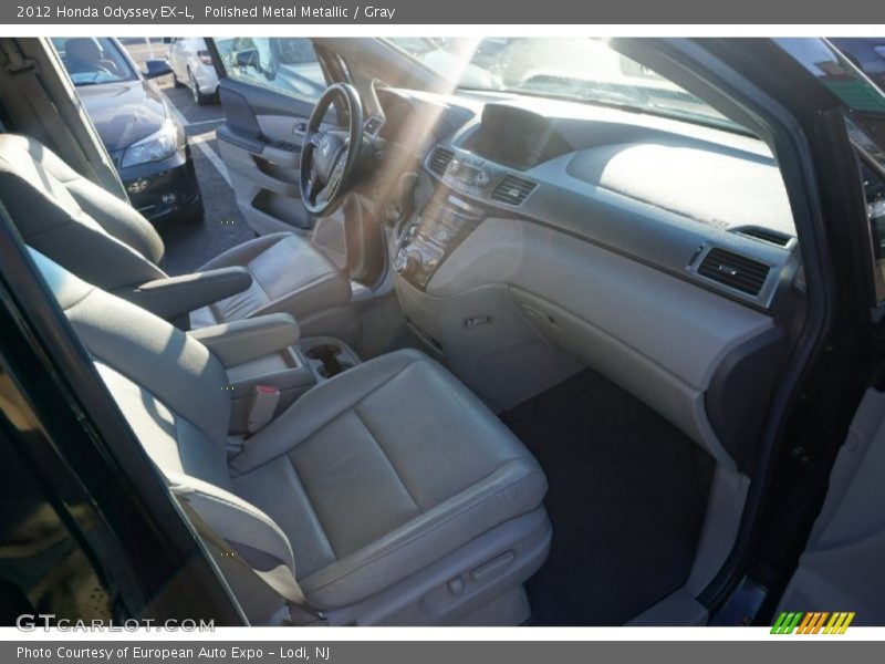 Polished Metal Metallic / Gray 2012 Honda Odyssey EX-L