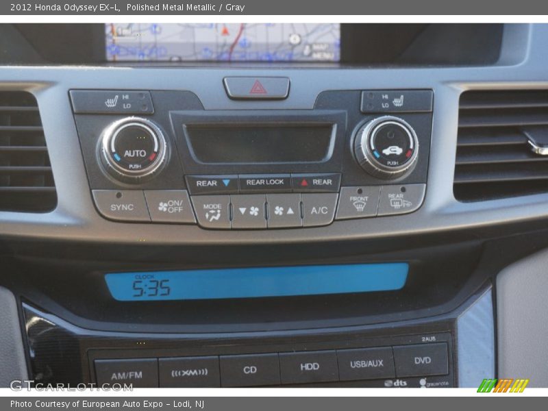 Polished Metal Metallic / Gray 2012 Honda Odyssey EX-L