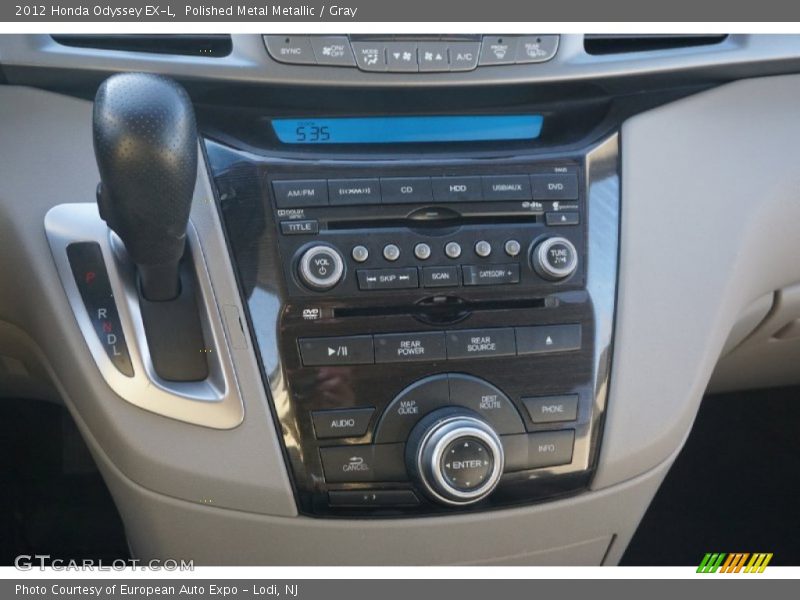 Polished Metal Metallic / Gray 2012 Honda Odyssey EX-L
